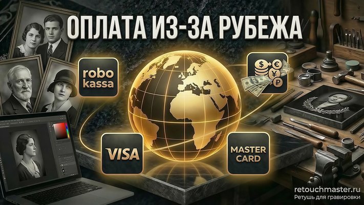 Оплата зарубежными картами