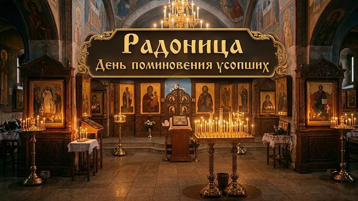 Радоница — светлая память о близких