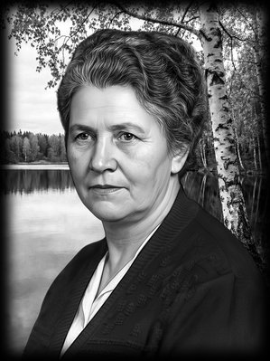 Портрет на фоне